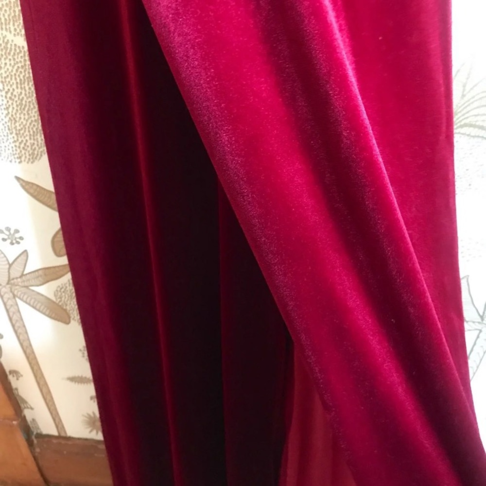 Etsy Made Velvet Bridesmaid Dress - Picture 6 of 7